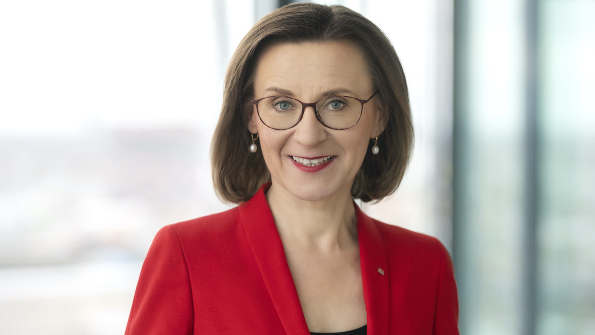 Artikel Titelbild mit Bildunterschrift: Zuletzt in die Kritik geraten: Die Vorstandsvorsitzende von DB Cargo Sigrid Nikutta