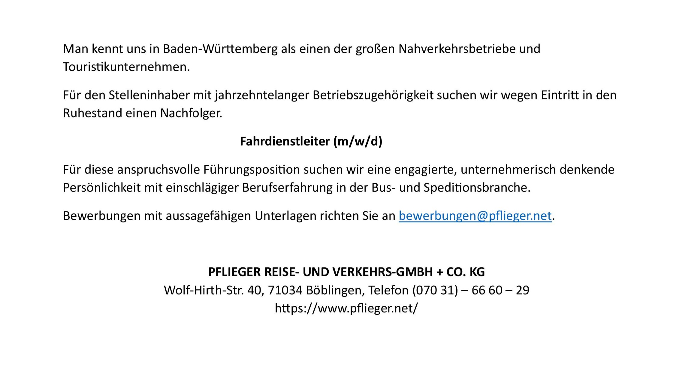 Logo Stellenanzeige