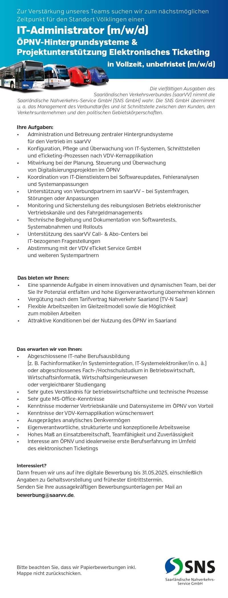 Logo Stellenanzeige